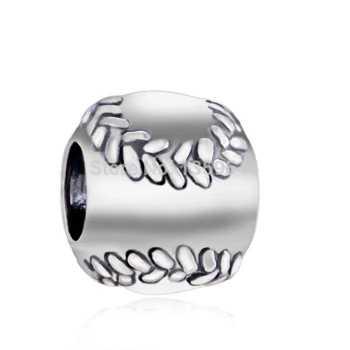 Pandora Baseball Charms Silver