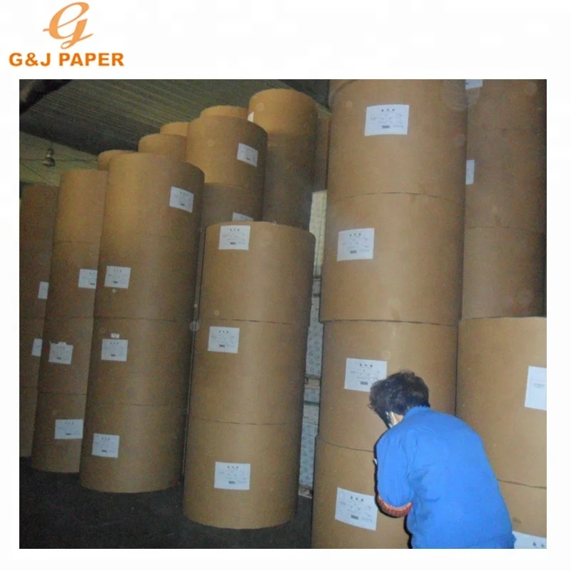 
Bulk Sale 45gsm Recycled Pulp Newspaper Printing Paper in Roll 