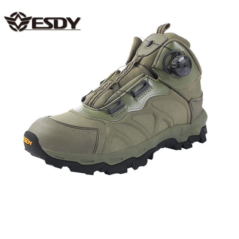 

ESDY Military Hiking Shoes Outdoor Sports Running Shoes, Black, sand color, army green