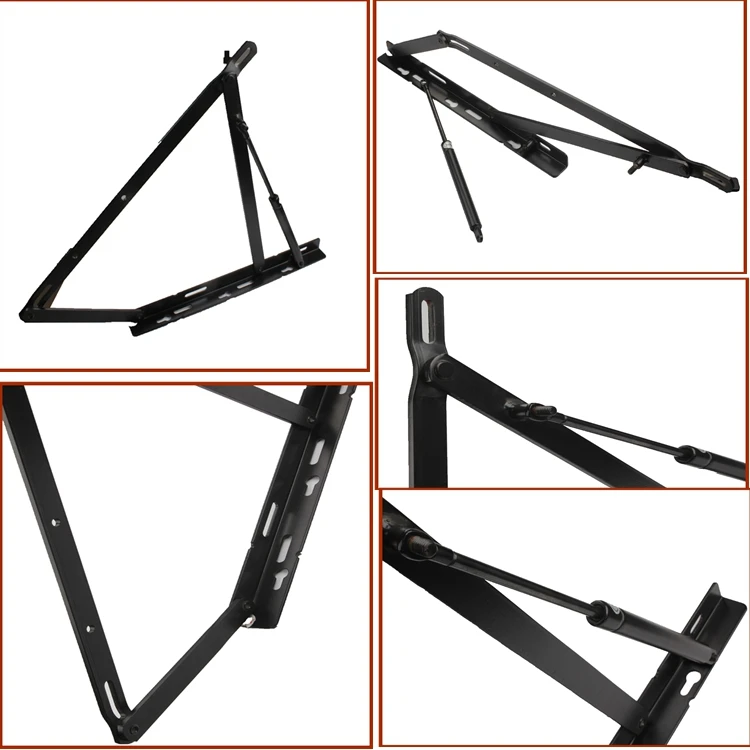 Bisagra de la cama de almacenamiento Fábrica Lingfan mecanismo con gas