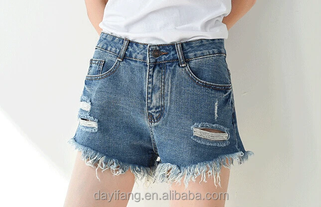 loose denim shorts womens