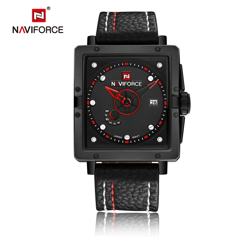 

New NAVIFORCE 9065 Fashion Watches Men Luxury Brand Men's Quartz Watch Date Waterproof Sport Man Clock Army Military Wrist Watch