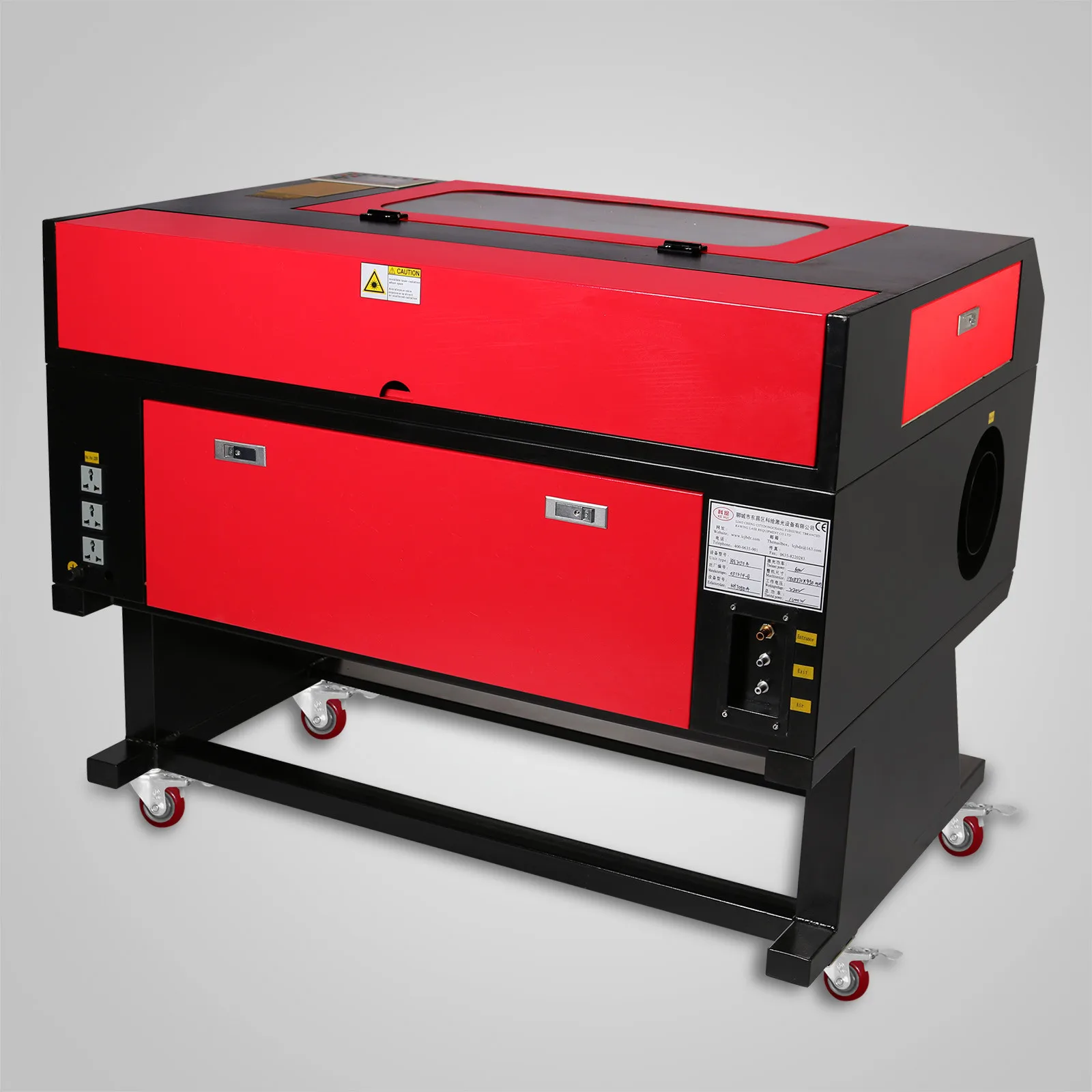 Vevor 80w Co2 Laser Engraver Engraving Cutting Machine With Color ...