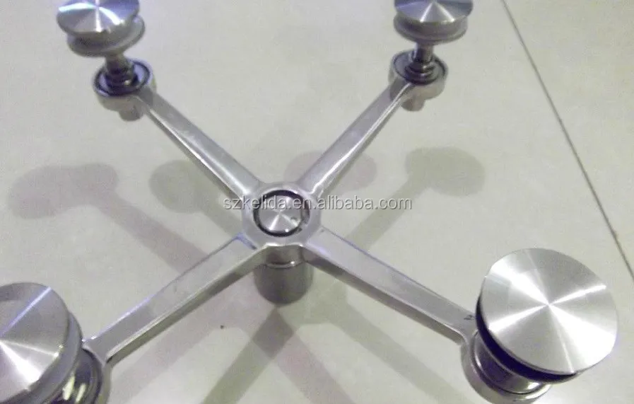 
2015 the best quality stainless steel glass spider for framless glass prices 