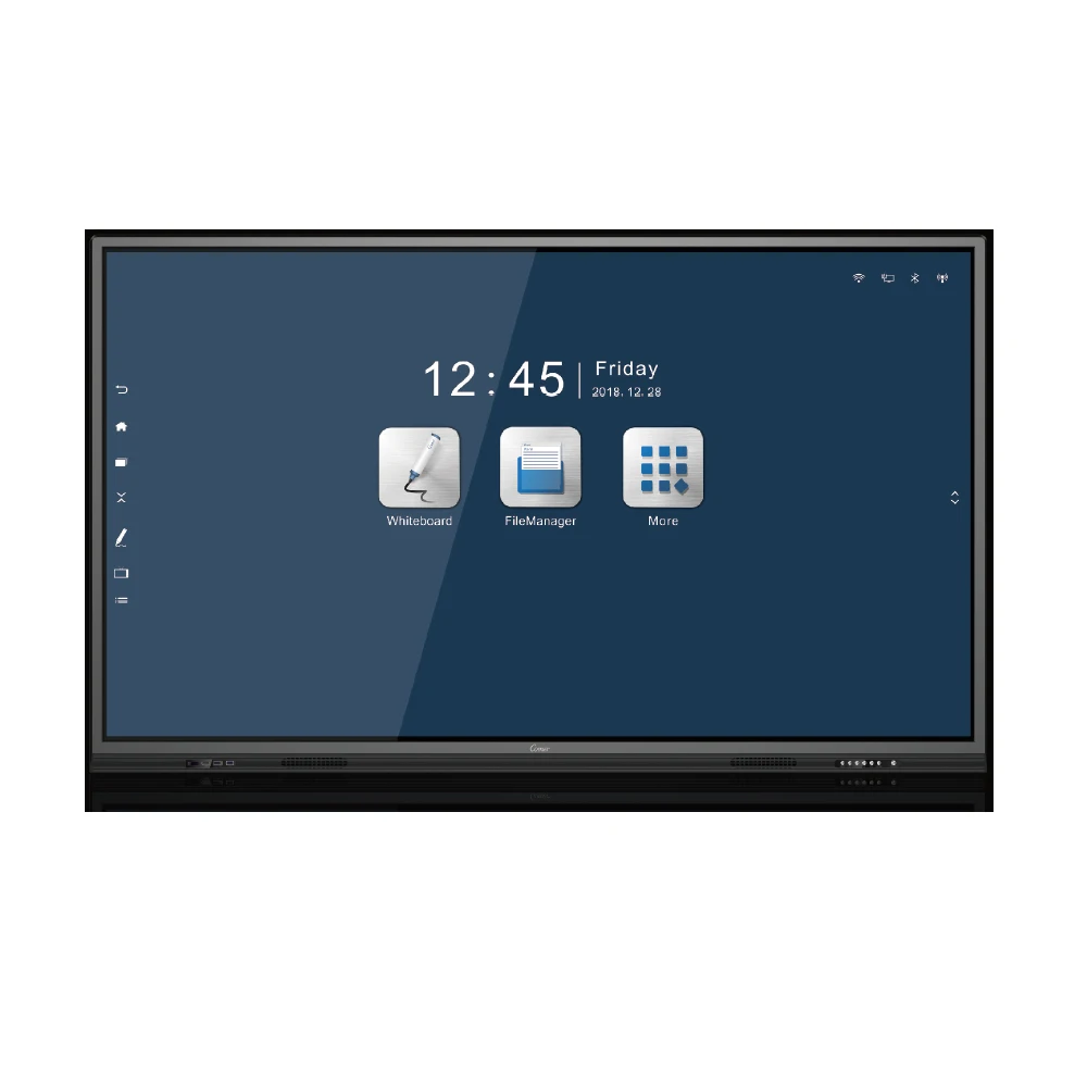 for Education equipment 65 inch multi touch interactive touch flat panel all in one PC display
