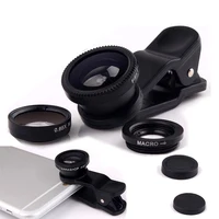

Fancytech Universal Three-in-One zoom Wide Angle Lenses telescope Camera Lenses for Most Phones or Tablets