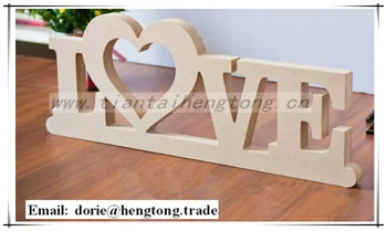 Custom Wedding Wood Decor Home Decoration Wooden Craft 