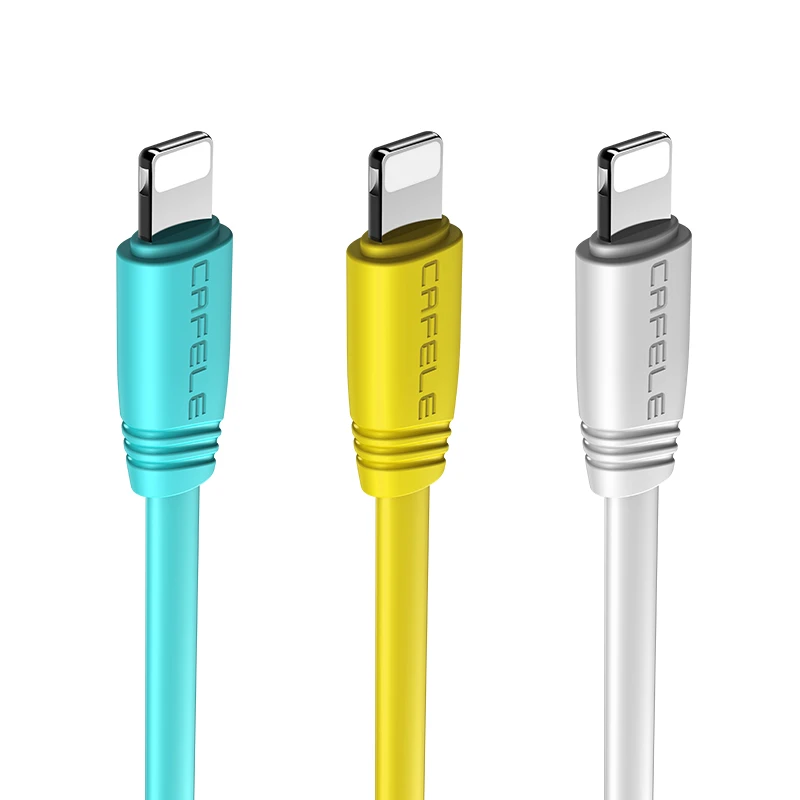 

cafele new design lighting cable noodles design tpe cable recharge durable data sync micro usb cable for samsung xiaomi for huaw, Black;red;blue;yellow;white