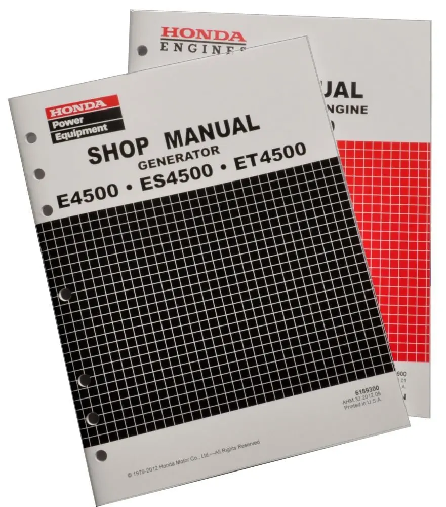 Get Quotations · Honda E4500 ES4500 Generator Service Repair Shop Manual