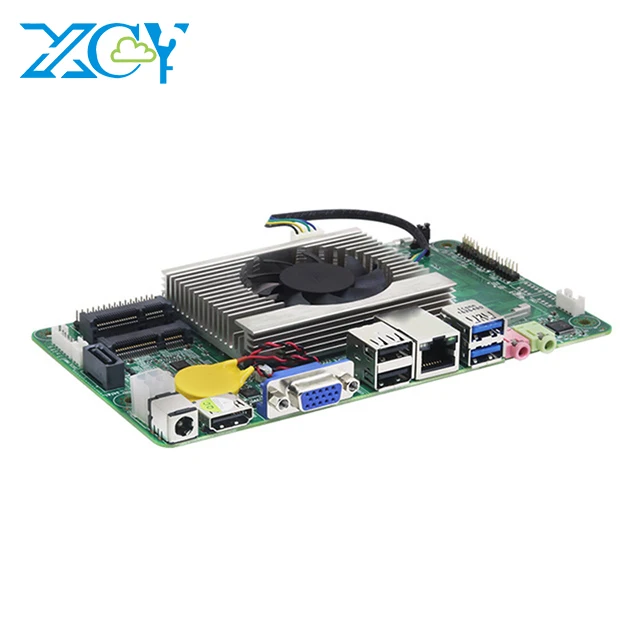 

XCY Intel Core i3 7100U All-in-one PC Motherboard VGA LVDS 8xUSB WiFi BT Gigabit LAN Industrial Computer Embedded Mainboard