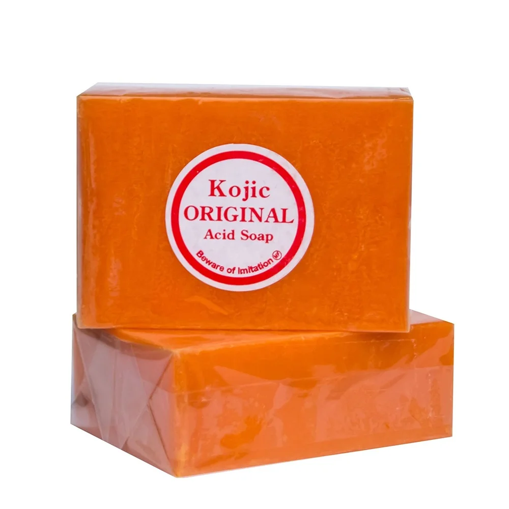
100% Pure & All-Natural Soap Lightening Deep Cleansing Anti-Aging Whitening Lather KOJIC Acid Soap 