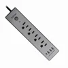 3-6 way USA Outlet 4 gang Smart Power Extention Socket type-C 3 USB Power Strip 5A