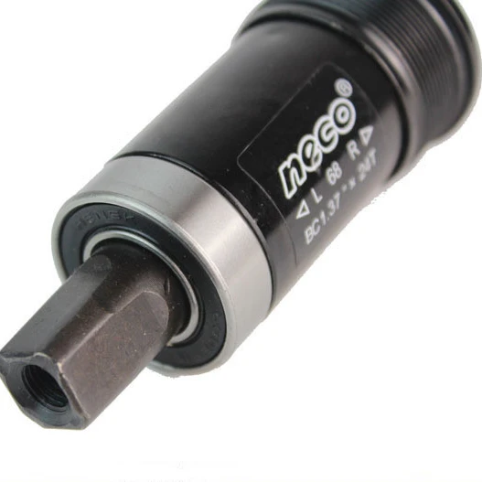 

Neco Cartridge Bicycle Bottom Bracket Bicycle Parts, Black