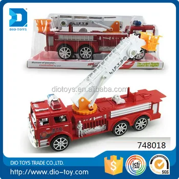 yellow fire truck toy