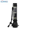 China Supply Solar Powered Tactical Flashlight Multi Function Outdoor Car LED Flashlight Ultra Bright Torch Light