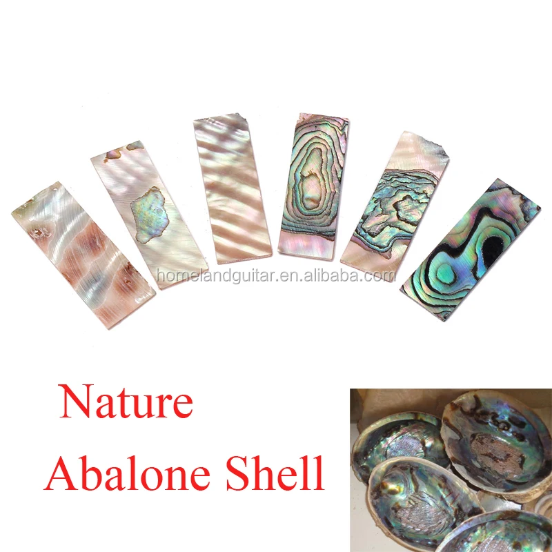 

Guitar Block Fretboard Abalone Shell Inlay , 37mm(L) * 12mm(W)*1mm(Thickness), As picture shown