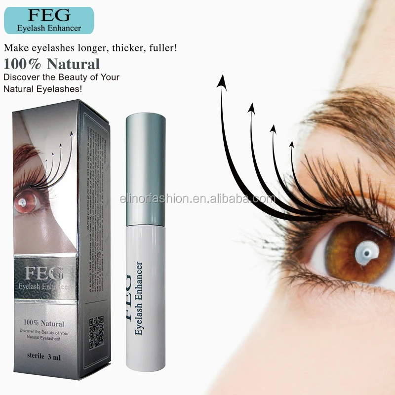 

Genuine FEG factory supply 3ml 0.1oz 100% work FEG nourish eyelash growth serum OEM/Private label eyelash enhancer