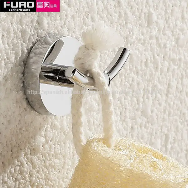 baño decorativo gancho para ropa y pared gancho-Ganchos de pared