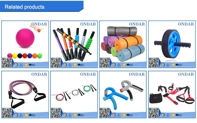 round fitness mat with carry strap