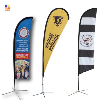 Advertising Tear Drop Feather Street Flag Pole Flying Banner Buy