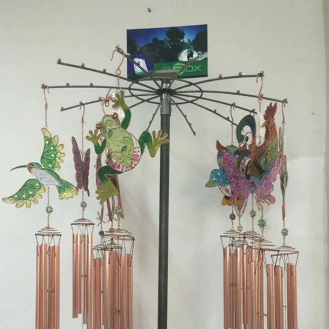 Floor Standing Spinner Metal Wind Chime Display Stand Buy Wind Chime