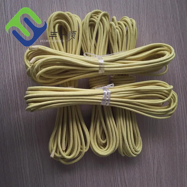 5mmx10m Double Braided Aramid Rope With UV Protection