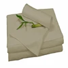 Organic 100% bamboo bedding sheet set, pure bamboo bed linen