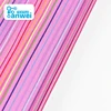 Baby Kids Stroller Carriage Colorful Hard Netting Mesh Fabric Stiff Rainbow Polyester Square Hole Mesh Net Fabric