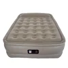 Queen air bed with built-in electric pump