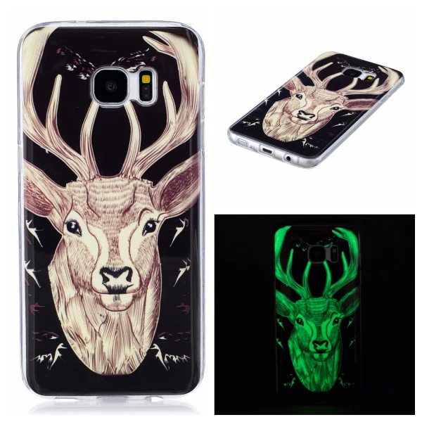 

IMD + TPU Luminous Phone Case For Samsung S7 Edge