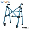 Light weight folding space saver travel walker for elderly disabled