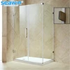 Freestanding Bathroom Frame Portable Complete Clear 10mm Tempered Glass Shower Room