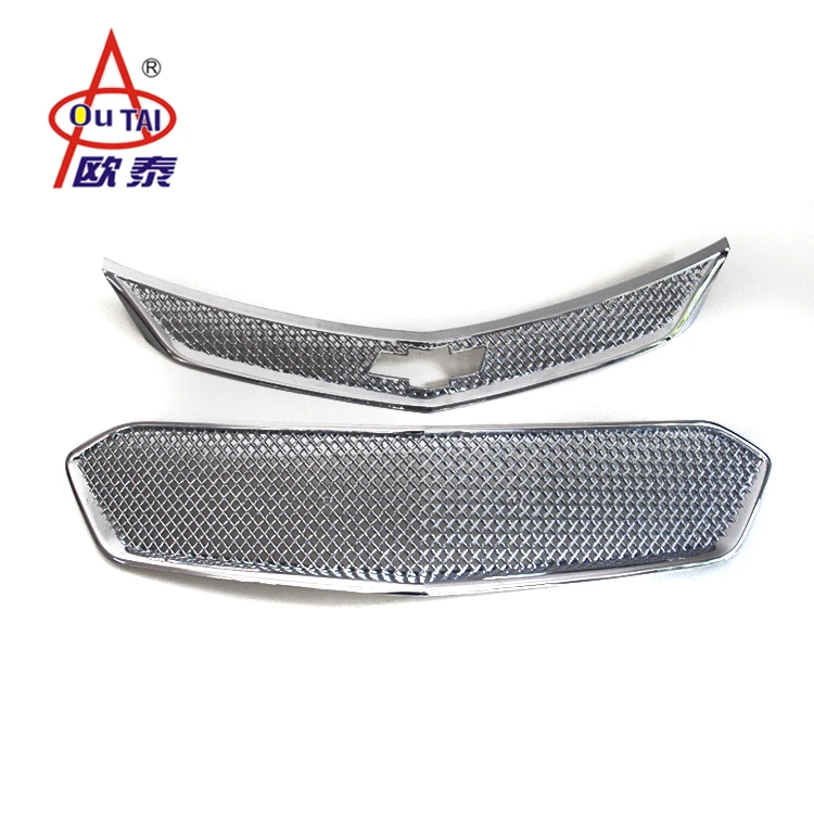 
For 16-17 CRUZE High Quality Car ABS Chrome Accessories Front Grille Trim 
