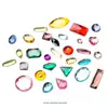 Wholesale Bulk Plastic Flat Back Sew on Rhinestones for Dress