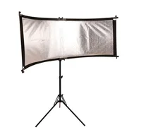 

Bent U-typed Light Reflector Diffuser Set with Tripod Eyelighter For Photography Video Studio Shot