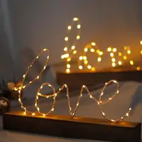 

C265 Love Letter Model with Light Shop Decoration Crafts Furnishing Star Light Birthday Decoration Home Decor