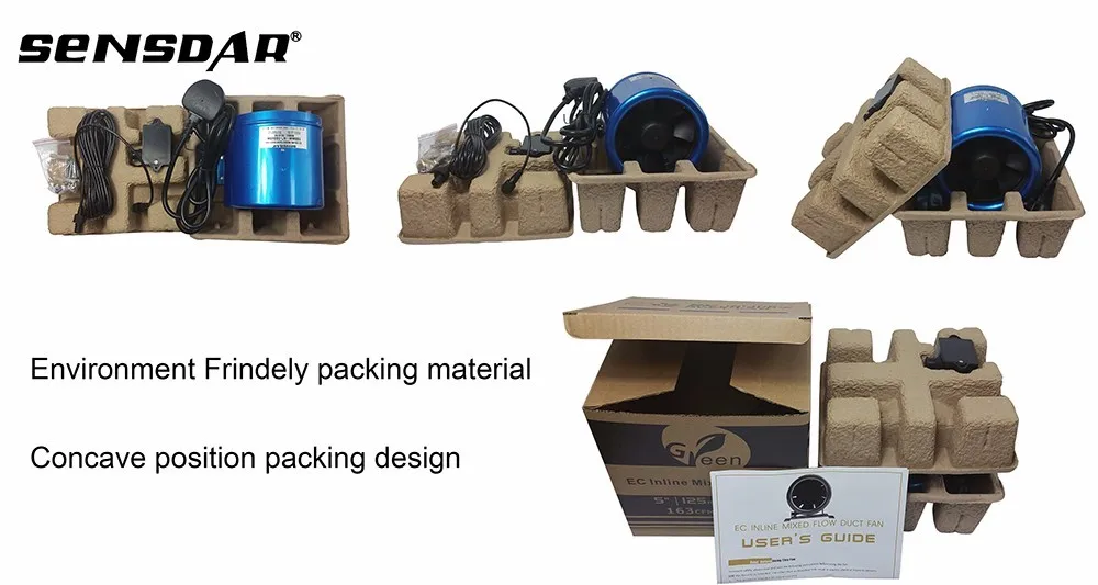 Duct Booster Vent Fan, Inline, 110v -120v, Plastic - detail 62