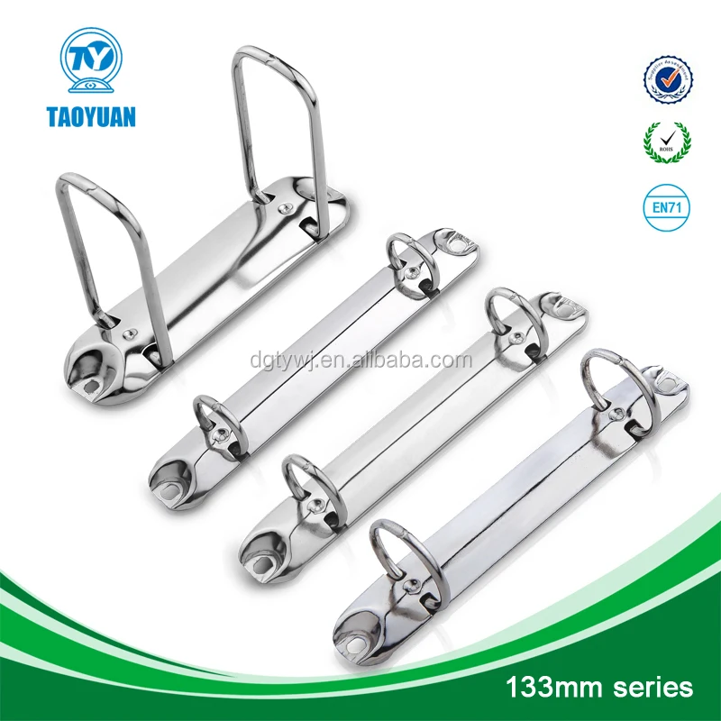 Matt Black 2 Ring Binder Mechanism / File Folder Mechanism Buy 2 Ring