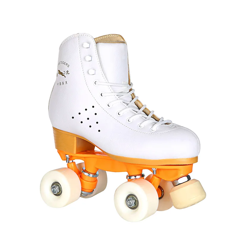 
High Quality 4 Wheels Quad Roller Skate For Rental By Rink Professional Roller Skate 