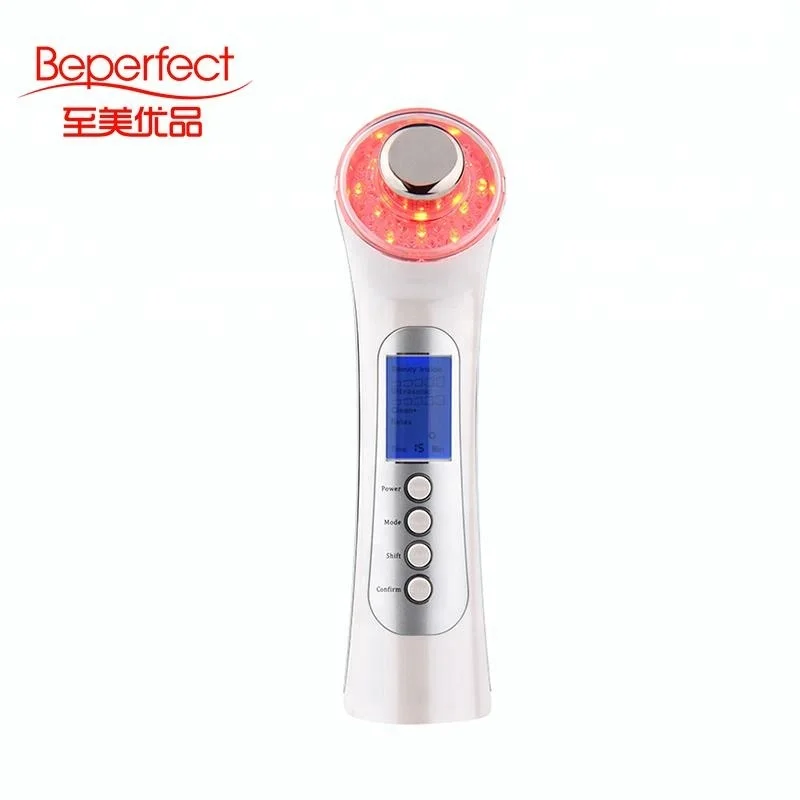 

Wholesale goods from china galvanic microcurrent beauty device Multifunction Rf Equipment, White , red, blue, pink, customized