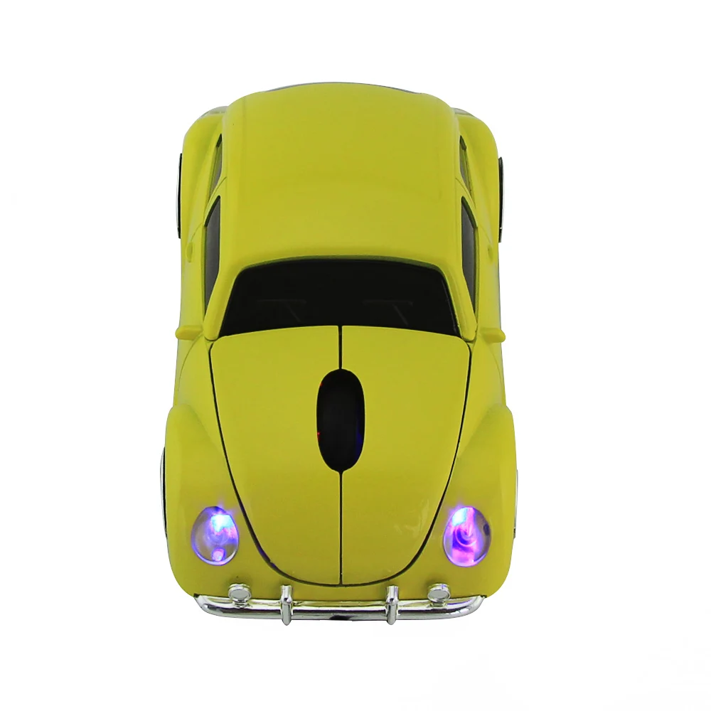 

USB Classic Beetle Car 2.4G Wireless Mouse Game Computer Mice