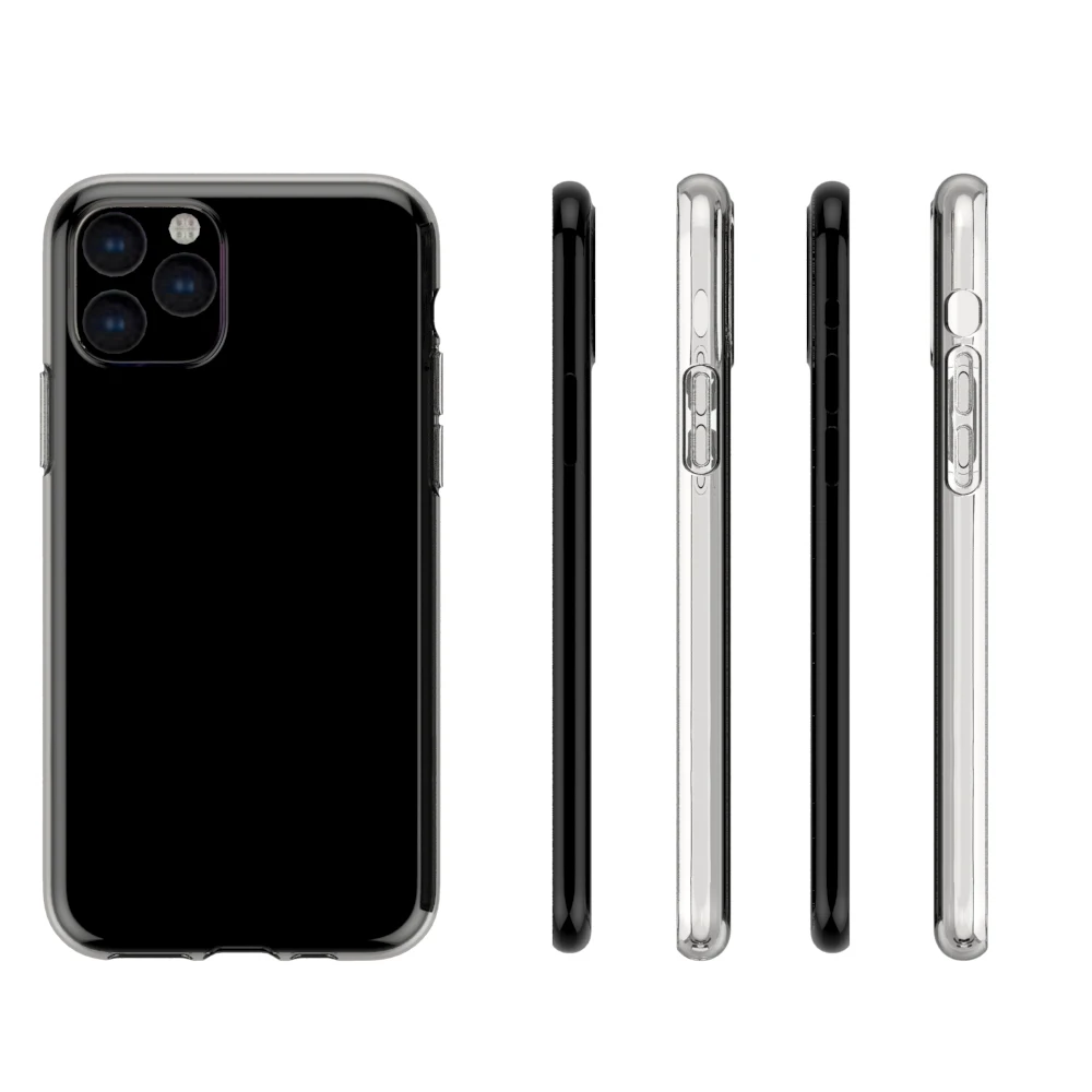 

Transparent Clear TPU Case Crystal Soft Mobile Phone Case Back Cover for iPhone XI 2019 5.8
