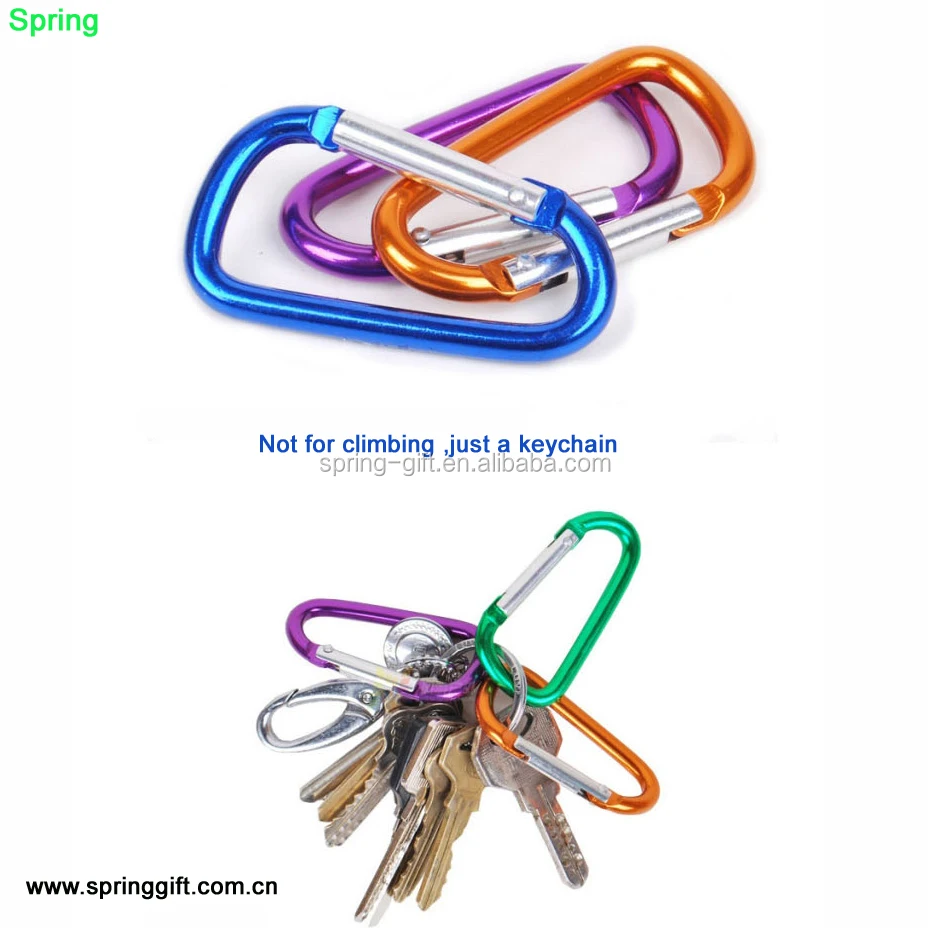 
Cheap Keychain Swivel Snap Hook jewelry aluminium carabiner 