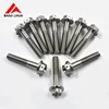 gr5 titanium hex flange racing bolts/screw for motorcycles