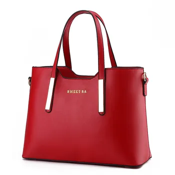 Customized Hand Bag Pu Leather Colorful Handbag For Women Handbags Product On