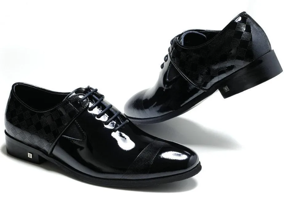shining leather shoes