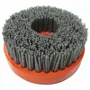 4 Inch Snail Lock Silicon Carbide Wire Brush - 46 Grit
