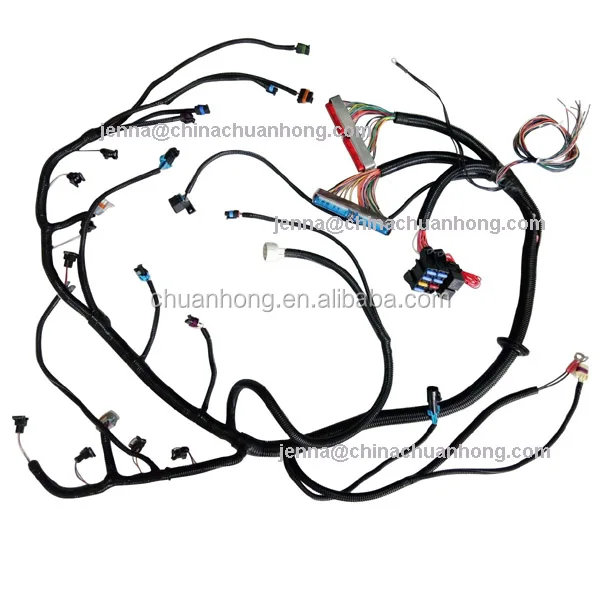 1999 2003 vortec 4 8 5 3 6 0 cnch 4l60e 4l80e transmission Wiring Harness Connector Plugs 1999 2003 vortec 4 8 5 3 6 0 cnch 4l60e 4l80e transmission standalone wiring harness for chevrolet, gmc, hummer truck engine