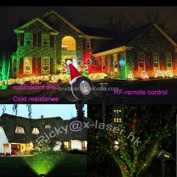 Star Laser Show Red Green Color Plastic Housing Projector Star Laser Show Red Green Color Plastic