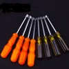 TGS032 Plastic handle nut driver hex socket screwdriver 4MM 5MM 5.5MM 6MM 7MM 8MM 9MM 9MM